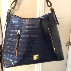 Dooney and Bourke Cooper Hobo bag in midnight blue